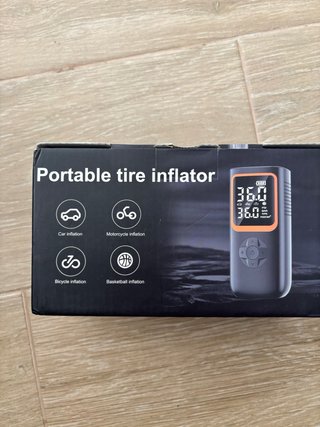 Inflador Coche/Moto/Bici Batería 6000 mAh