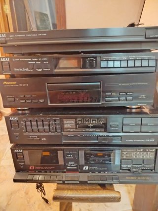 Akai Equipo de Música Años 80