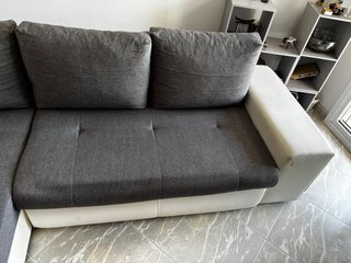 Sofá chaise longue cama con arcón