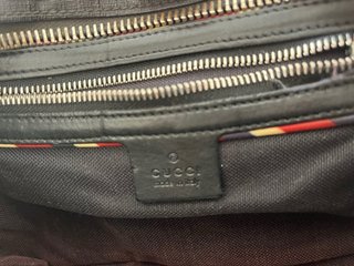 Riñonera Gucci Negra Multicolor