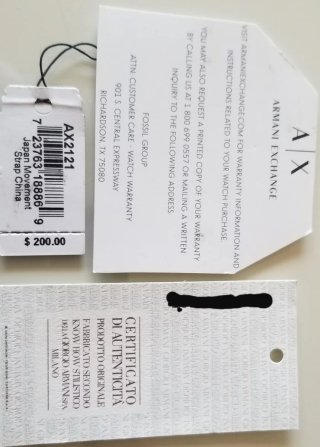 Reloj Armani Exchange Original a estrenar