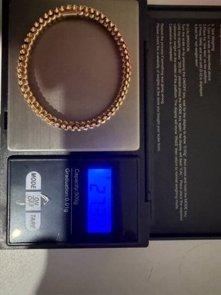 Pulsera oro 18k eslabones