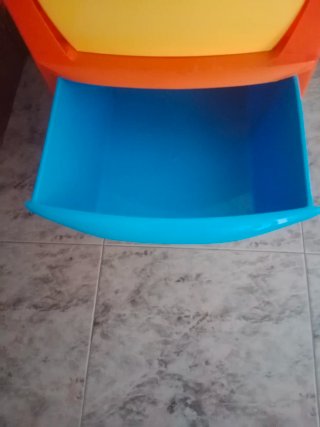 Cajonera Organizadora Plástico Naranja