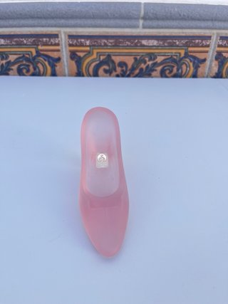 Zapato de cristal para coleccionista