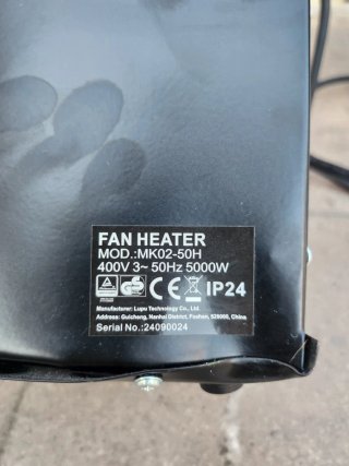 Calefactor Eléctrico 5 kW