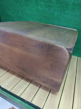 SKLUM Mesa de centro cuadrada en madera Tinsley