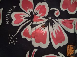 Boardshorts Sundek Floreale - Vintage Anni 2000