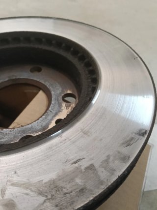 Discos y pastillas muy usados