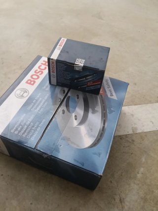 Discos y pastillas muy usados