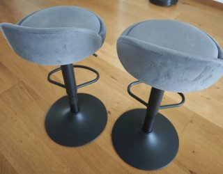 Banquetas de cocina con tamaño ajustable