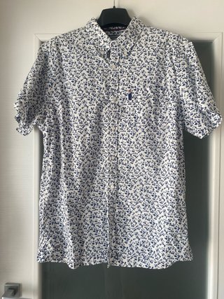 Set 3 camicie uomo maniche corte 100% cotone tg L