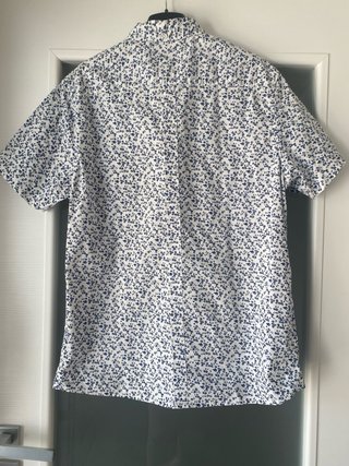 Set 3 camicie uomo maniche corte 100% cotone tg L