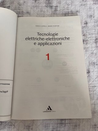 libro di testo tecnologie elettriche-elettroniche