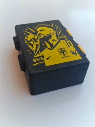Caja Cromos Fútbol Mundial Neymar Jr