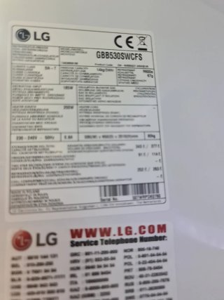 Nevera LG A+++ Blanca