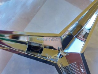 Emblema Estrela Mercedes A 000 817 60 07