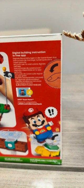 LEGO Super Mario 71365 Tobogán de la planta Piraña