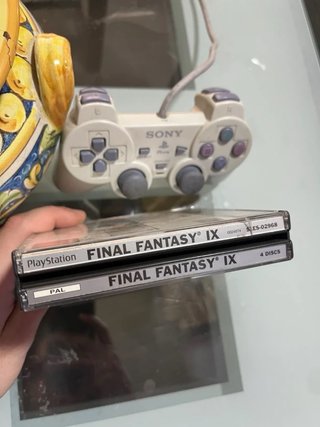 Final Fantasy IX PS1 Platinum Ita 4 CD