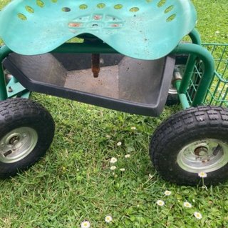 Carrello, da giardino con seduta, Waldbeck