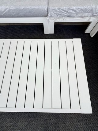 Conjunto Sofá Exterior con Mesa