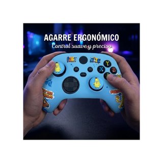 Custodia in silicone blu Fortnite per Xbox