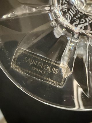 Calici Saint Louis con piccoli difetti