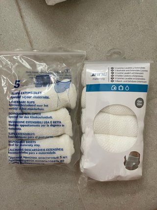 Braguitas Postparto + Compresas Maternidad