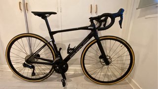 Bicicleta de carretera BMC Negra