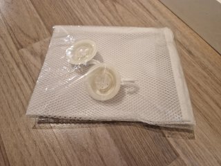 Bolsa organizadora juguetes baño