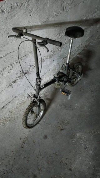 Bicicleta plegable de paseo