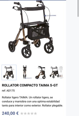 Andador Taima S-GT Compacto