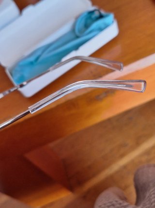 Gafas sin graduar plateadas