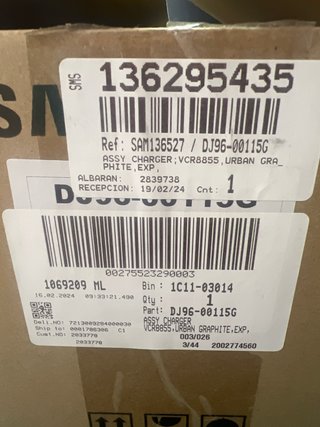 Base carga aspiradora Samsung Robot