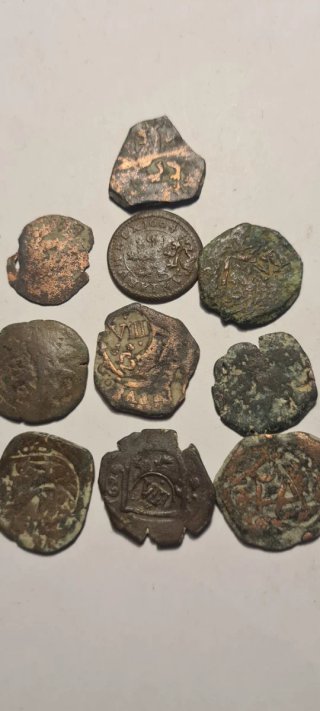 Lote 10 Maravedíes Antiguos