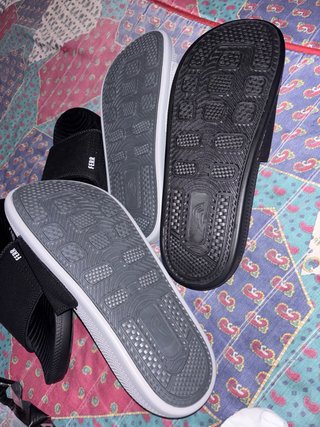 Sandalias FERR Negras y Blancas y gris todas talla