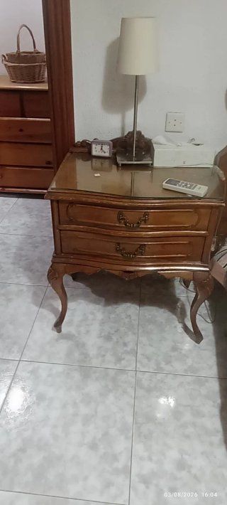 Dormitorio matrimonio madera