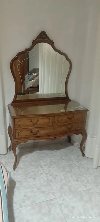 Dormitorio matrimonio madera