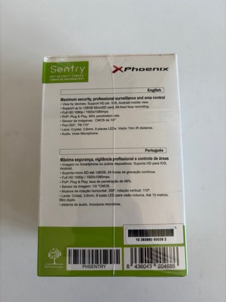 Cámara Seguridad WiFi Sentry XPhoenix