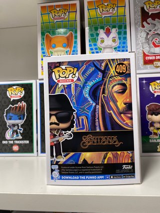 Funko Pop! 409 Carlos Santana Rocks