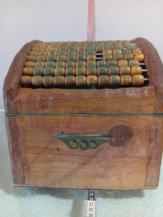 Caja Artesanal Oriental Madera Maciza