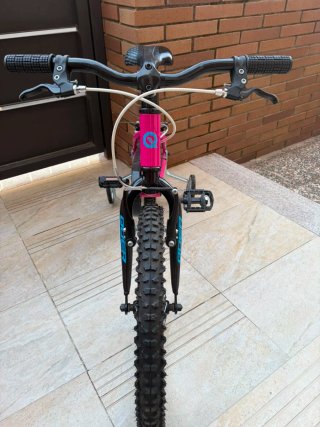 Bicicleta infantil rosa 16 pulgadas