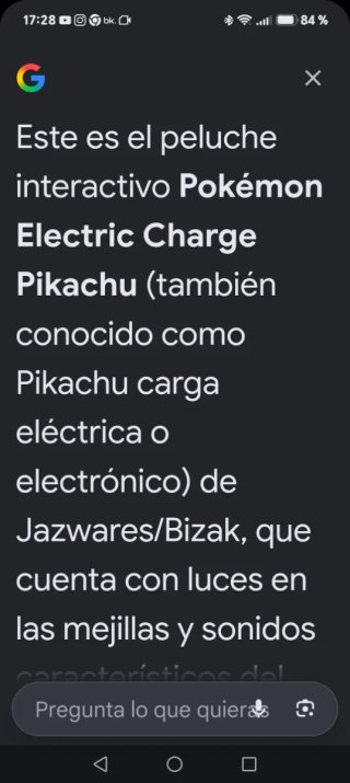 Muñeco Pikachu Pokémon interactivo