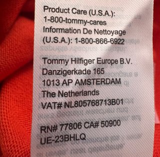 Polo Tommy Hilfiger Uomo