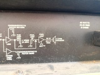 Amplificador Bajo Peavey TKO 115 S Made in USA