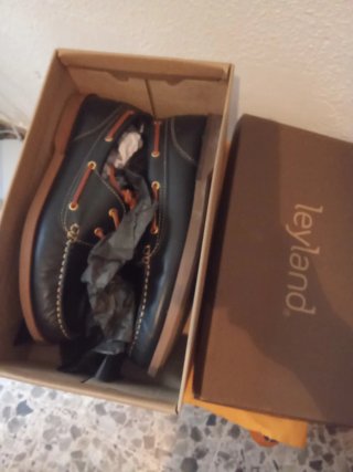 Zapatos de caballero Leyland negros y marrones