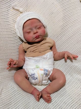 Bebé Reborn Christopher con placa