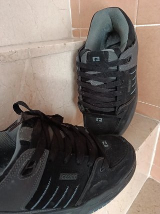Zapatillas de skate Globe fusion negras
