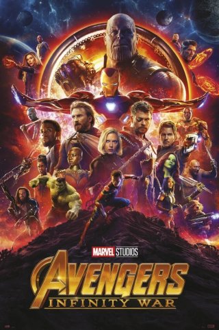 Posters Marvel y marco 70x100cm