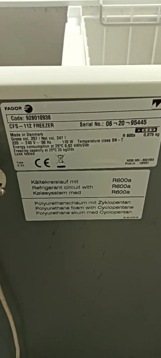 Congelador Horizontal FAGOR