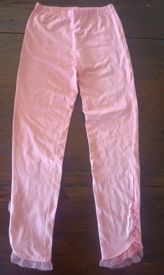 Leggings rosa Marines bambina